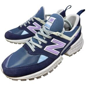 New Balance 574 Sport Blue Grey Purple MS574GNA Men’s Size 10 D Fresh Foam
